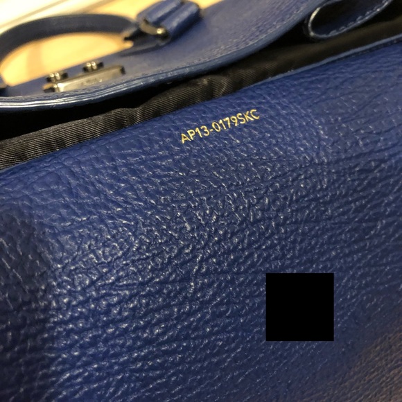 3.1 PHILLIP LIM Medium Pashli Satchel Cobalt Blue - Picture 6 of 8